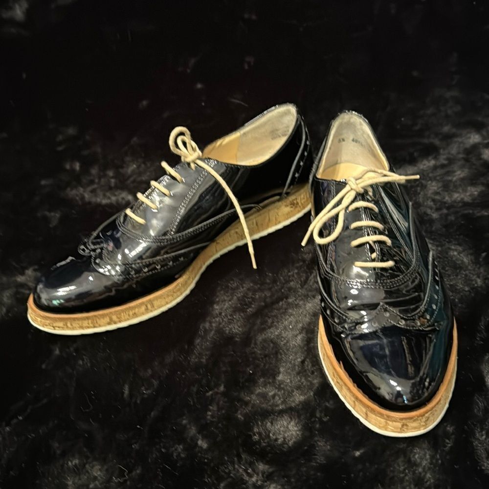 Women’s Paul Green Patent Leather Oxfords